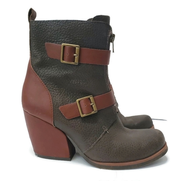 KORKS Richard Slate Leather Calf Boot Comfort Sz 6.5 - EUC! Boho Western… - Picture 5 of 13